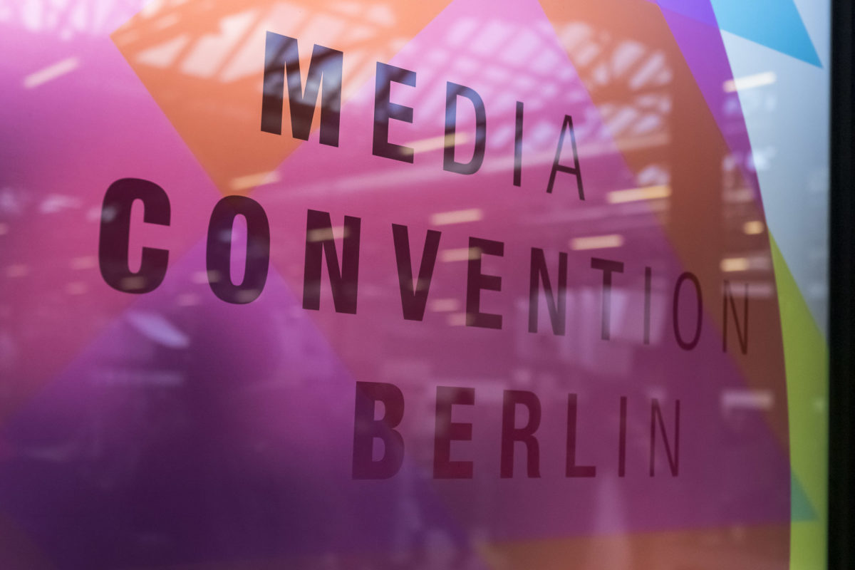 media convention berlin 2019
6.-8. Mai 2019, STATION-Berlin