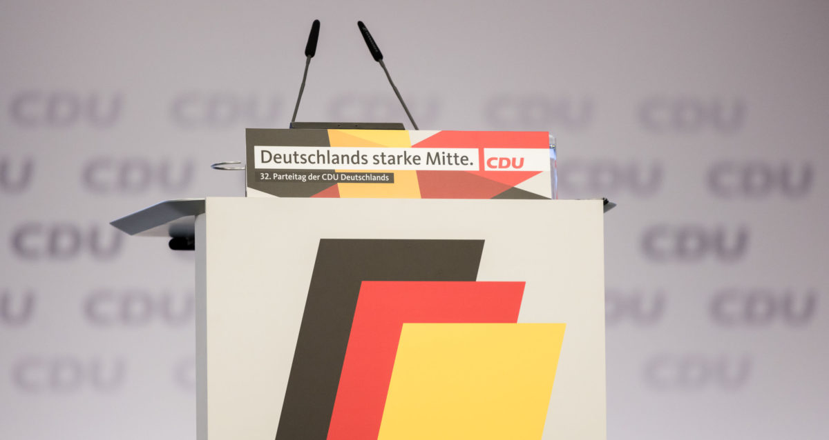 32. Bundesparteitag CDU, Leipzig