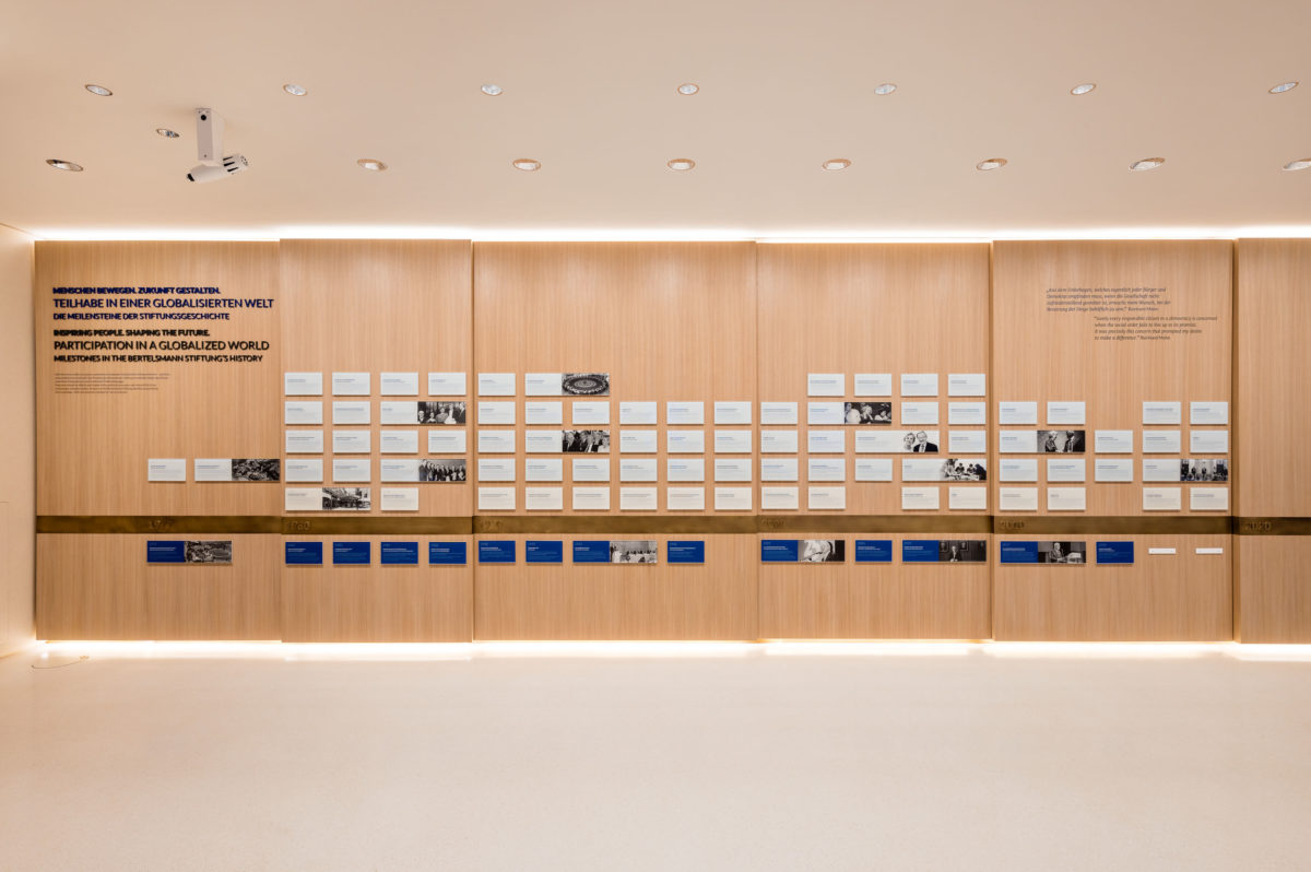 Bertelsmann Stiftung, Exhibition Design