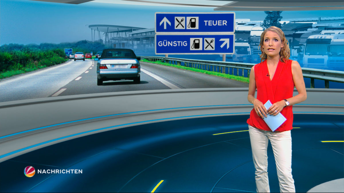TV-News Graphic Designs (SAT.1, ProSieben, Kabel Eins, WELT Fernsehen