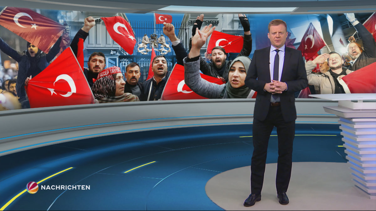 TV-News graphic designs (SAT.1, ProSieben, Kabel Eins, WeLT TV)