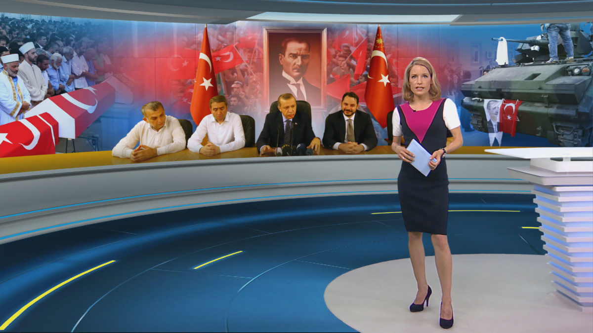 TV-News graphic designs (SAT.1, ProSieben, Kabel Eins, WeLT TV)