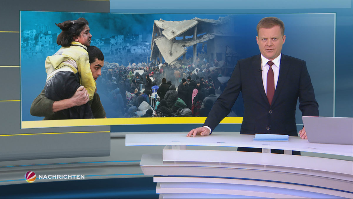 TV-News graphic designs (SAT.1, ProSieben, Kabel Eins, WeLT TV)