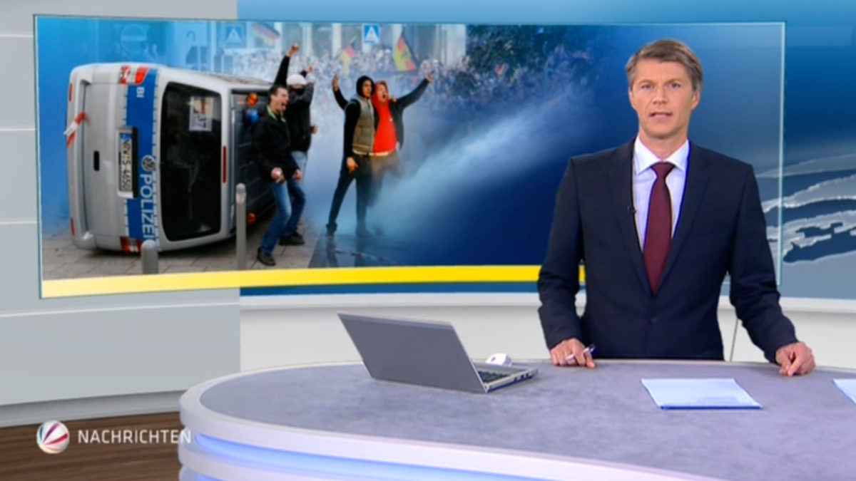 TV-News graphic designs (SAT.1, ProSieben, Kabel Eins, WeLT TV)
