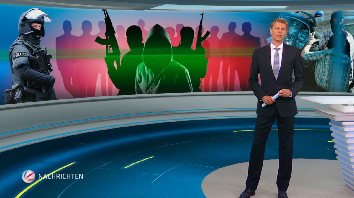 TV-News graphic designs (SAT.1, ProSieben, Kabel Eins, WeLT TV)