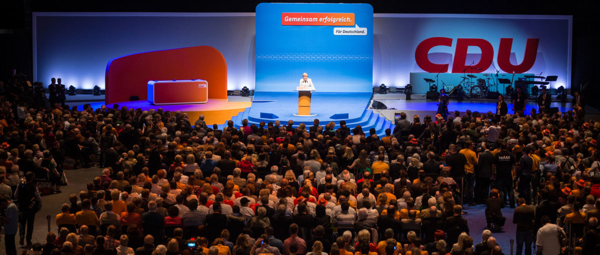 Wahlkampfauftakt CDU, Düsseldorf / Projektdokumentation FTWild