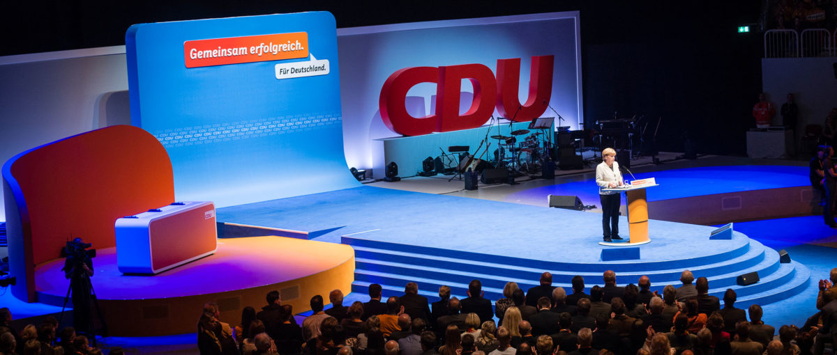 Wahlkampfauftakt CDU, Düsseldorf / Projektdokumentation FTWild