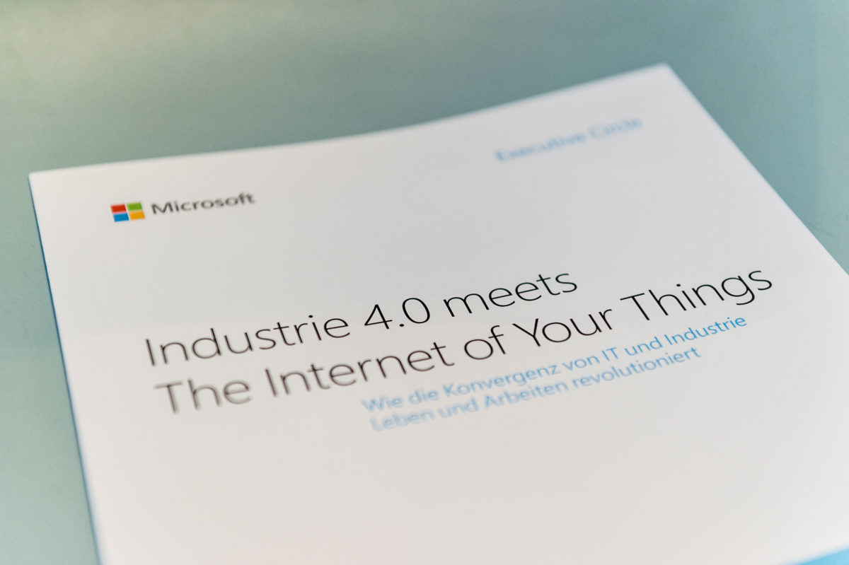 Microsoft, Industrie 4.0 meets The Internet of Your Things / Event, Berlin