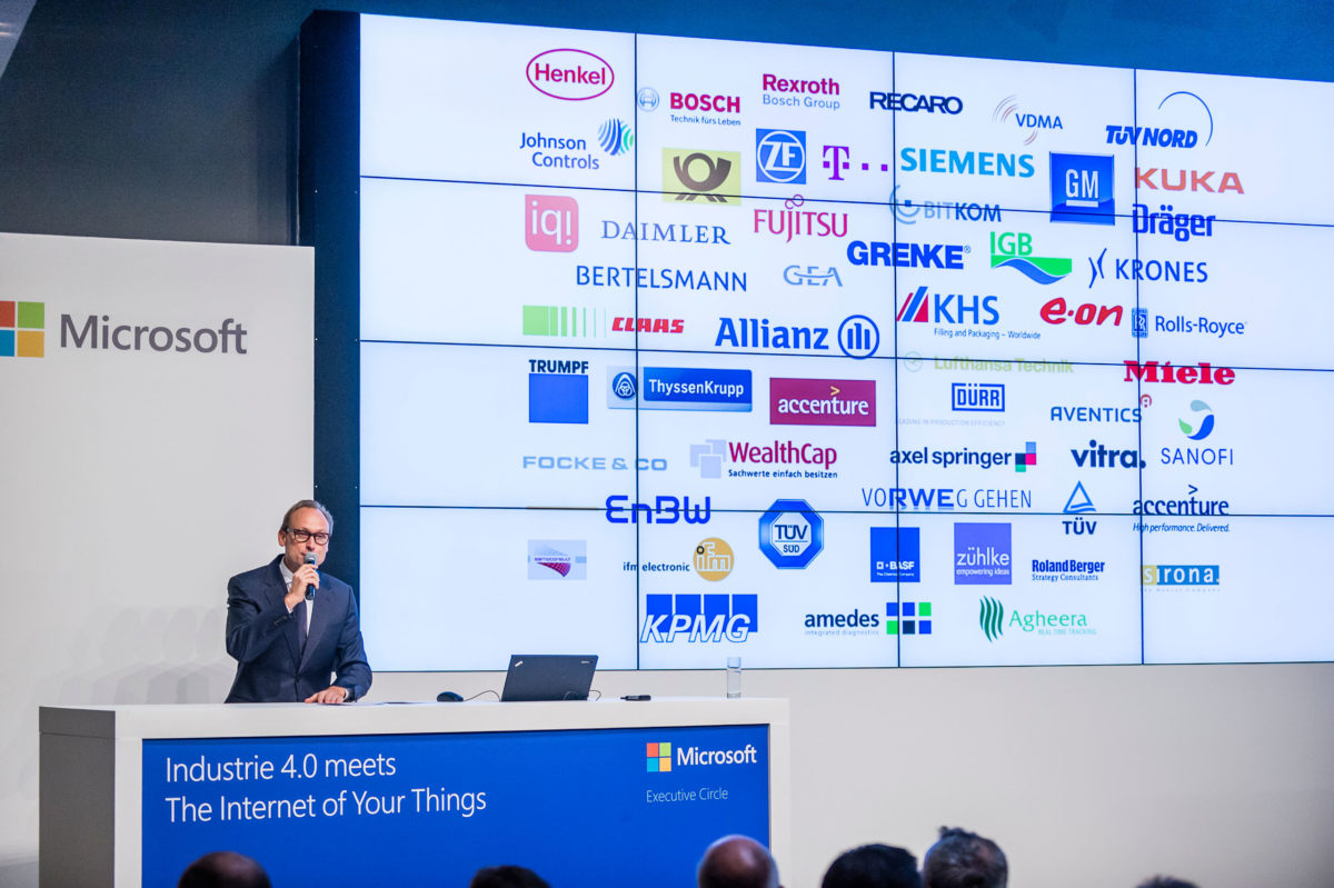 Microsoft, Industrie 4.0 meets The Internet of Your Things / Event, Berlin