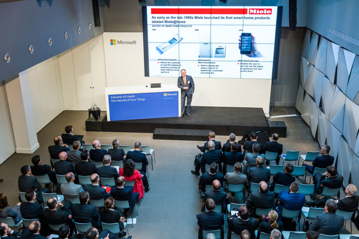 Microsoft, Industrie 4.0 meets The Internet of Your Things / Event, Berlin