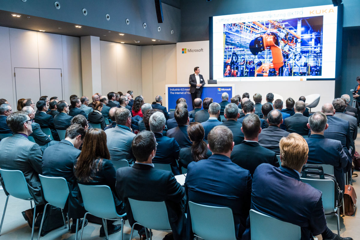 Microsoft, Industrie 4.0 meets The Internet of Your Things / Event, Berlin