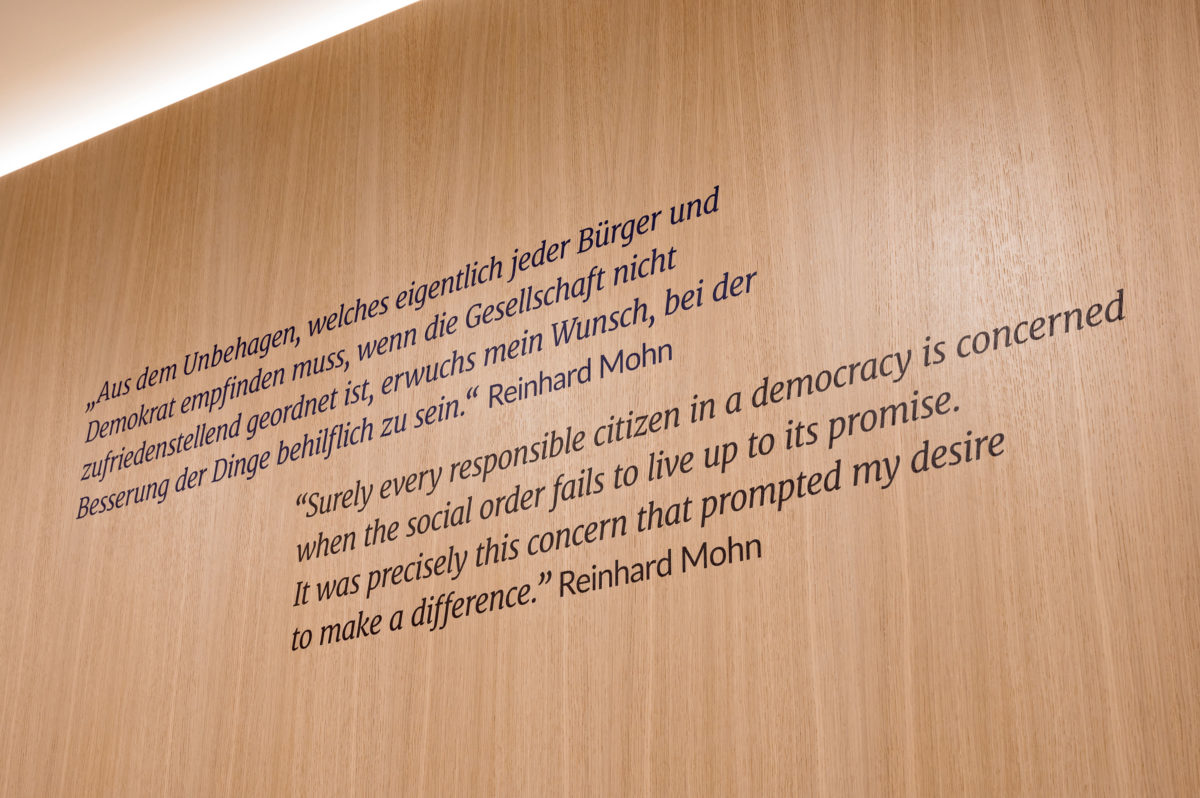 Bertelsmann Stiftung, Exhibition Design