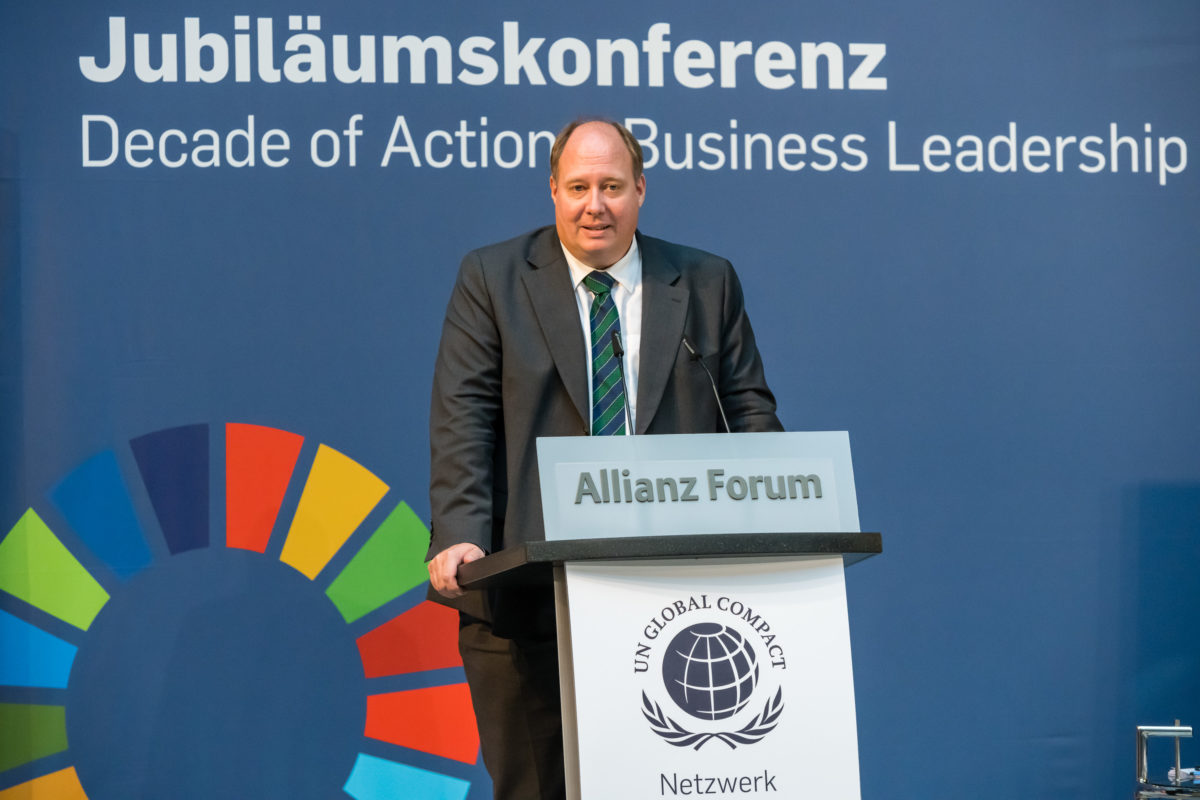 Jubiläumskonferenz, Global Compact Netzwerk Deutschland
